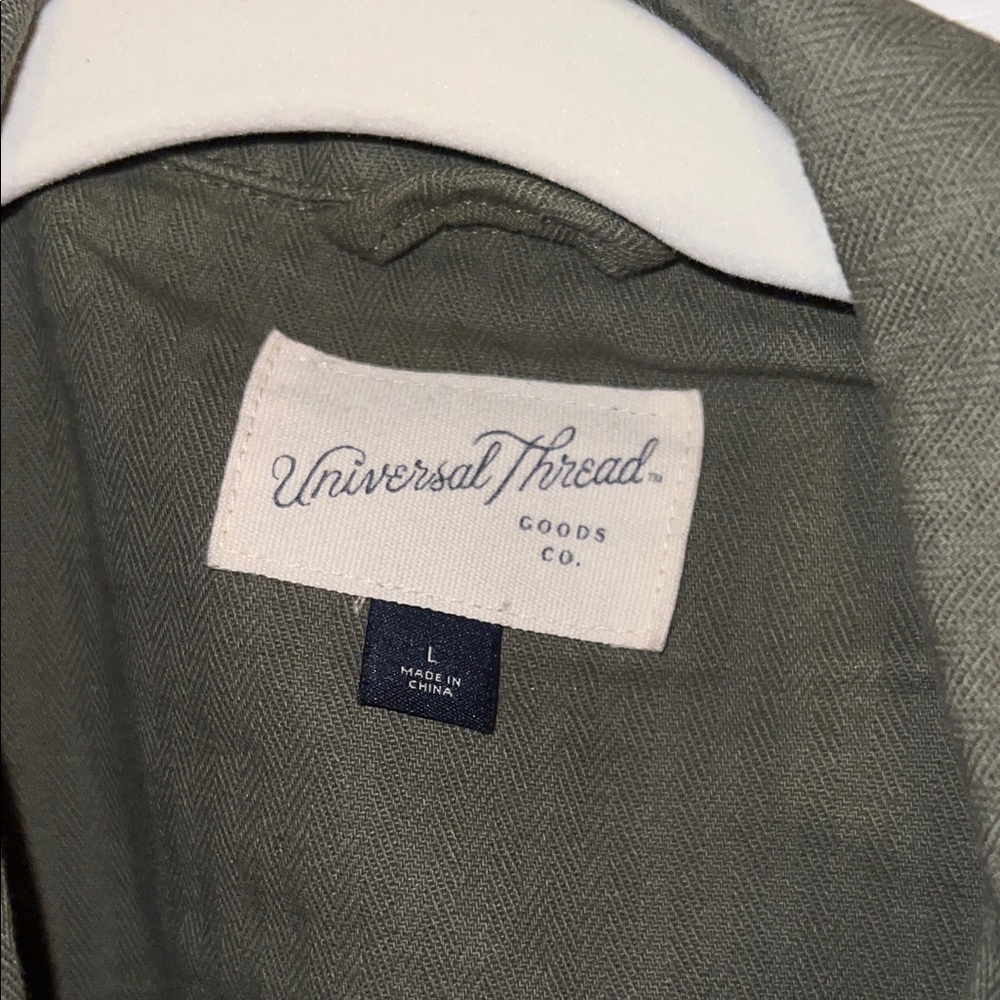 Universal Thread Olive Military Jacket - Picture 2 of 6